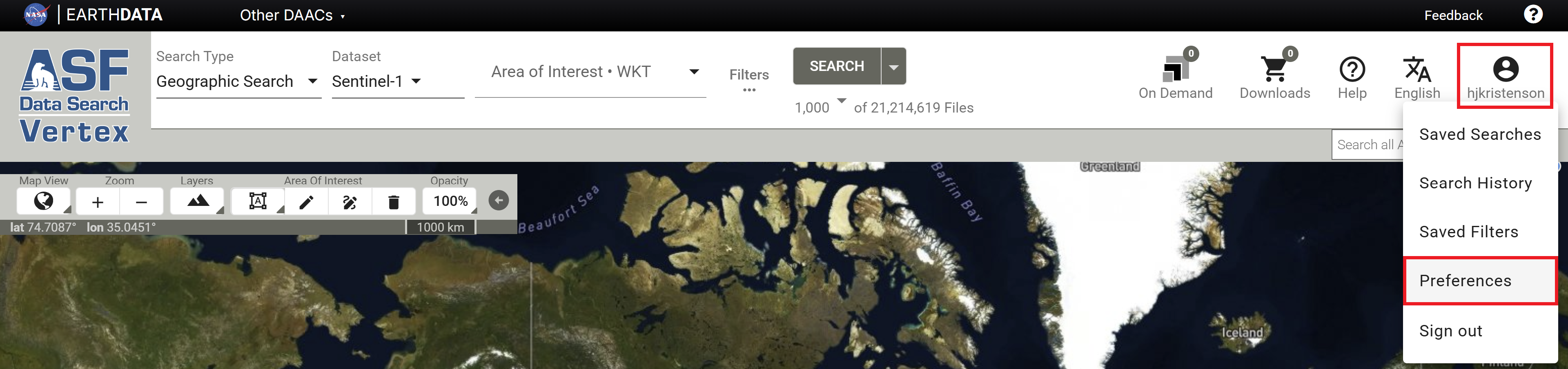 Open Vertex Preferences