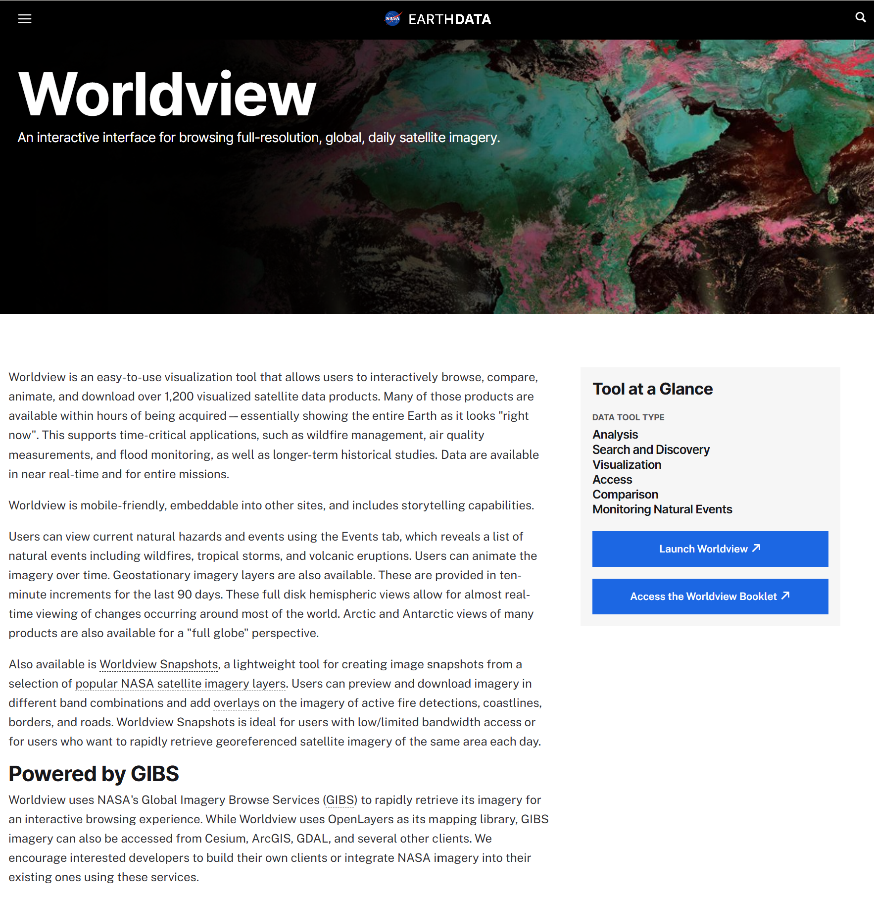 Click to open https://www.earthdata.nasa.gov/data/tools/worldview